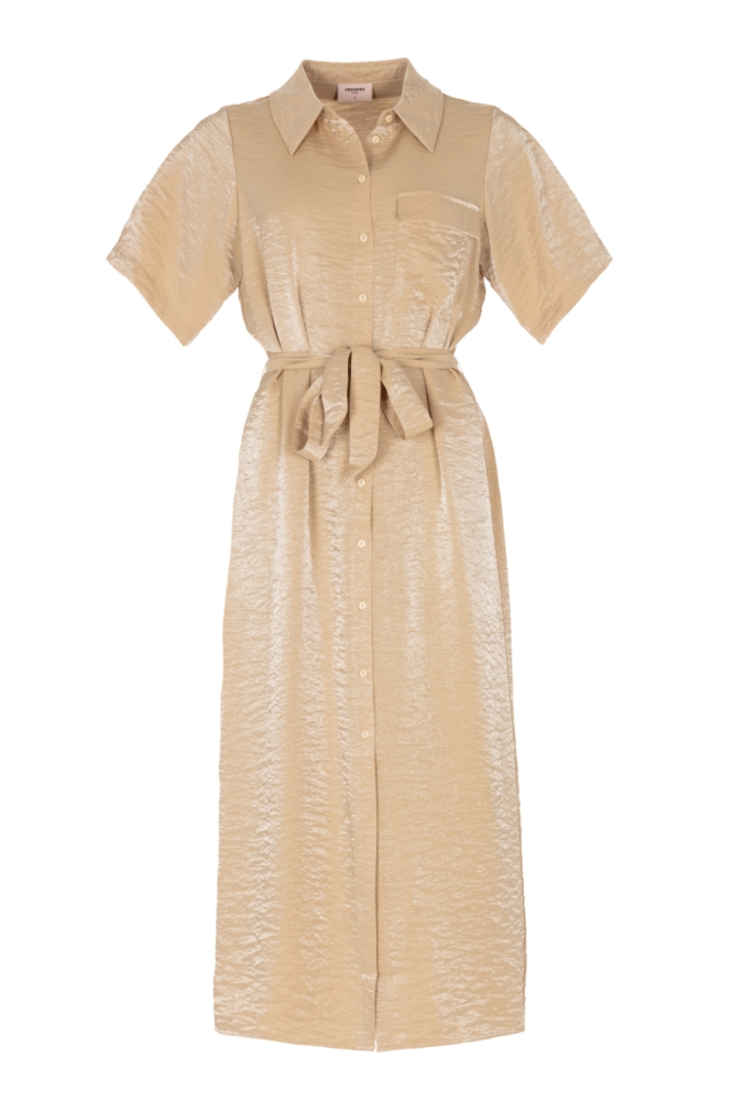 Dress Dekota Wv-Shiny-Vis-Blend-25-2 1907 Beige